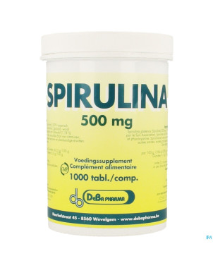 Spirulina    comp 1000x500mg    deba