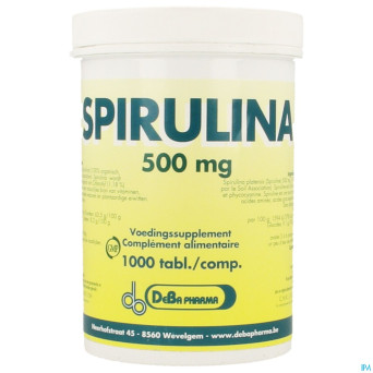 Spirulina    comp 1000x500mg    deba
