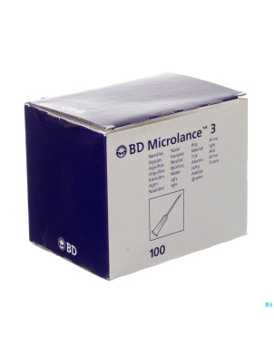 Bd microlance 3 aig. 16g 1 1/2 lavande  100 300637