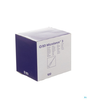 Bd microlance 3 aig. 18g 1,2x40mm rose  100 301900