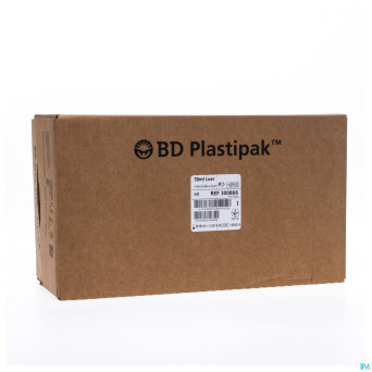 Bd plastipak seringue luer 50-60ml    60 300866