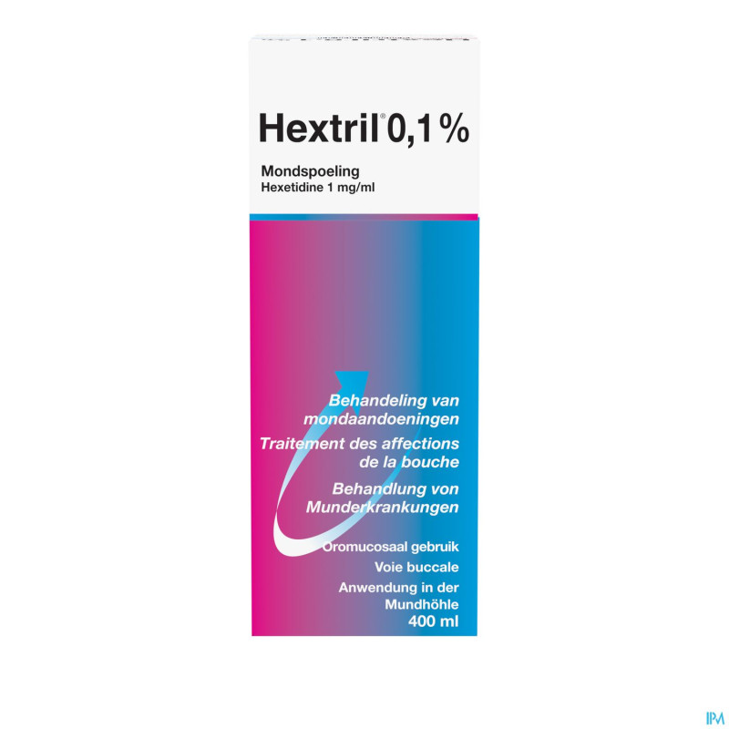 Hextril sol bucc 400 ml