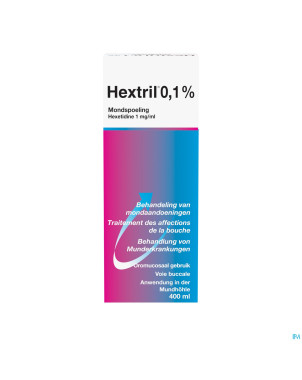 Hextril sol bucc 400 ml