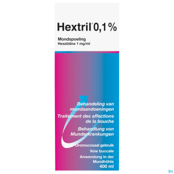 Hextril sol bucc 400 ml