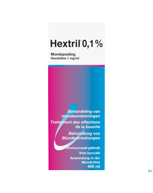 Hextril sol bucc 400 ml