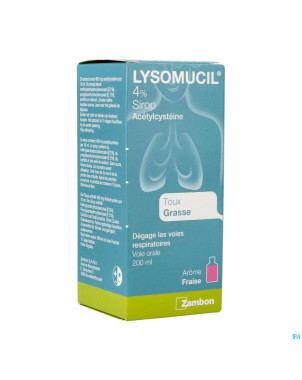 Lysomucil 4% sirop 200ml