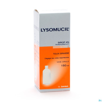 Lysomucil 4% sol per os 150 ml 40 mg/ml