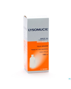 Lysomucil 4% sol per os 150 ml 40 mg/ml