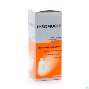 Lysomucil 4% sol per os 150 ml 40 mg/ml