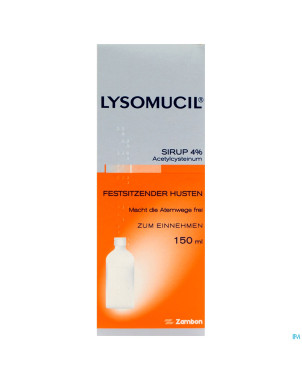 Lysomucil 4% sol per os 150 ml 40 mg/ml