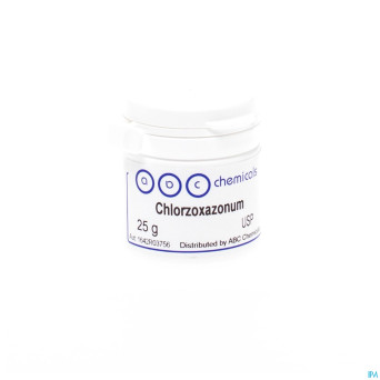 Chlorzoxazone    25g abc