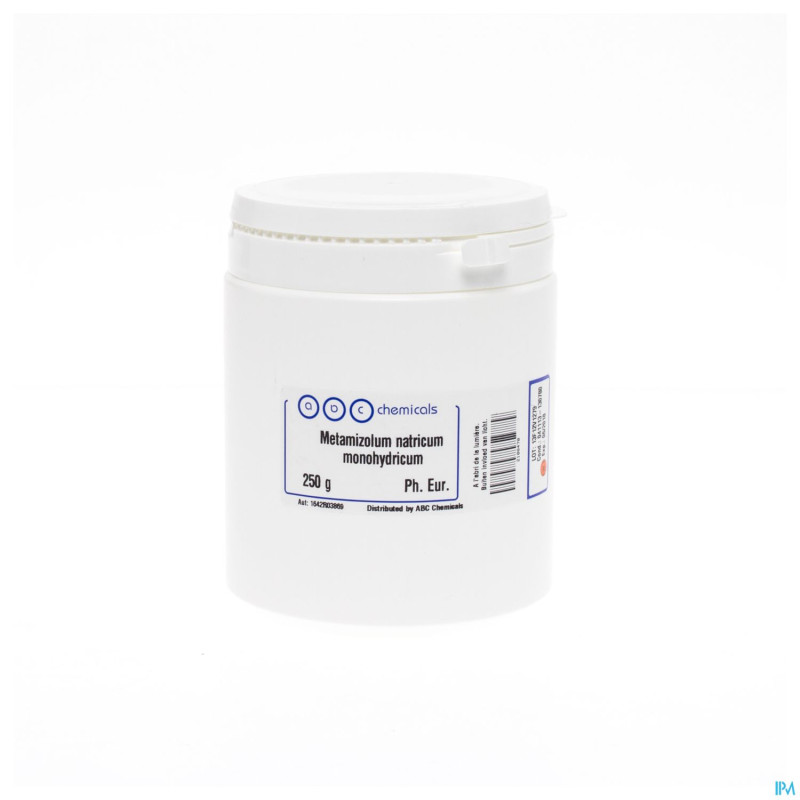 Metamizole sodique    250g abc