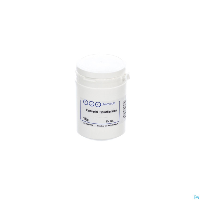 Papaverine hcl    100g abc