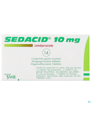 Sedacid 10 mg comp 14 x 10 mg