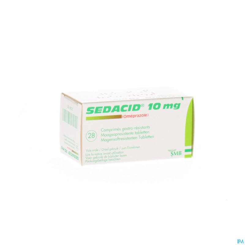 Sedacid 10 mg comp 28 x 10 mg