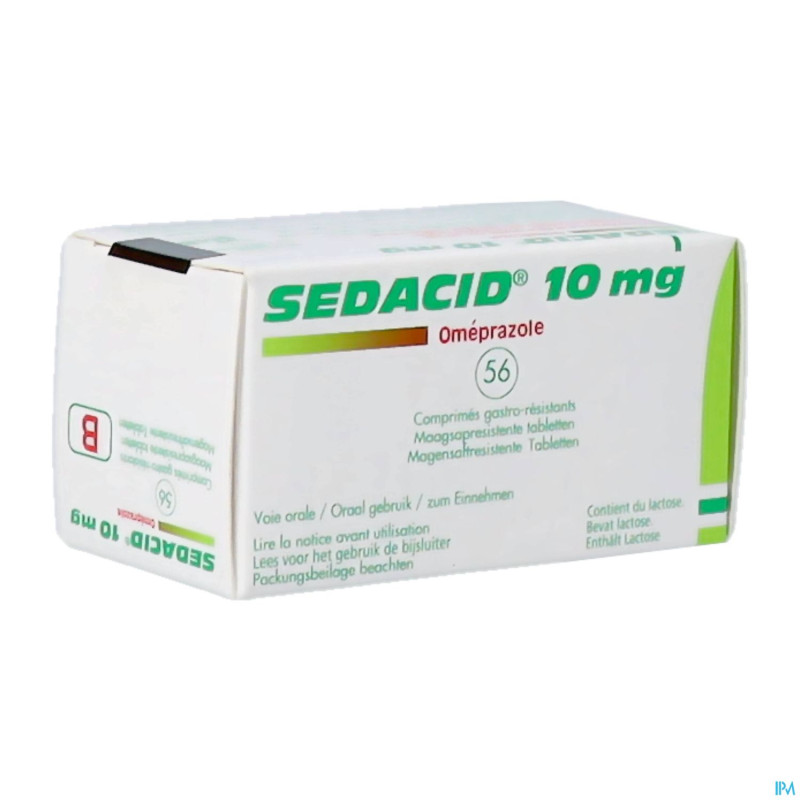 Sedacid 10 mg comp 56 x 10 mg