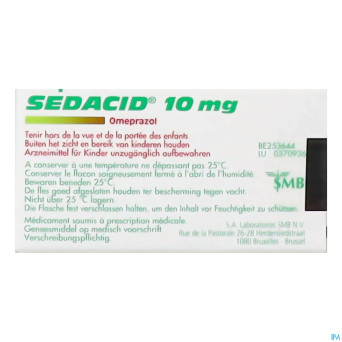 Sedacid 10 mg comp 56 x 10 mg