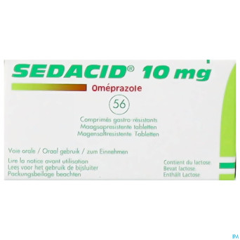Sedacid 10 mg comp 56 x 10 mg