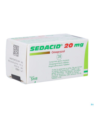 Sedacid 20 mg comp 28 x 20 mg