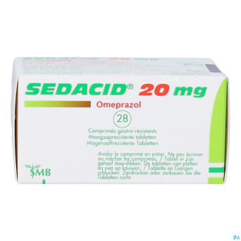 Sedacid 20 mg comp 28 x 20 mg