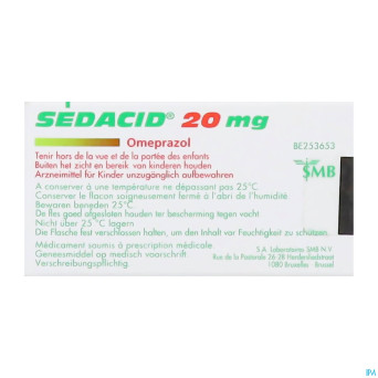 Sedacid 20 mg comp 28 x 20 mg