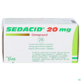 Sedacid 20 mg comp 28 x 20 mg
