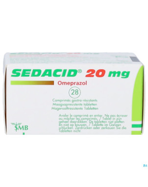 Sedacid 20 mg comp 28 x 20 mg