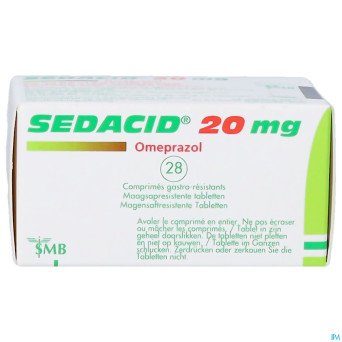 Sedacid 20 mg comp 28 x 20 mg