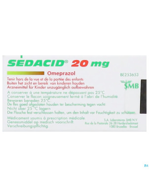 Sedacid 20 mg comp 28 x 20 mg