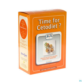 Cetodiet quiches legumes    pdr sach 6x25g