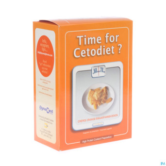 Cetodiet crepes a l'orange    pdr sach 6x25g