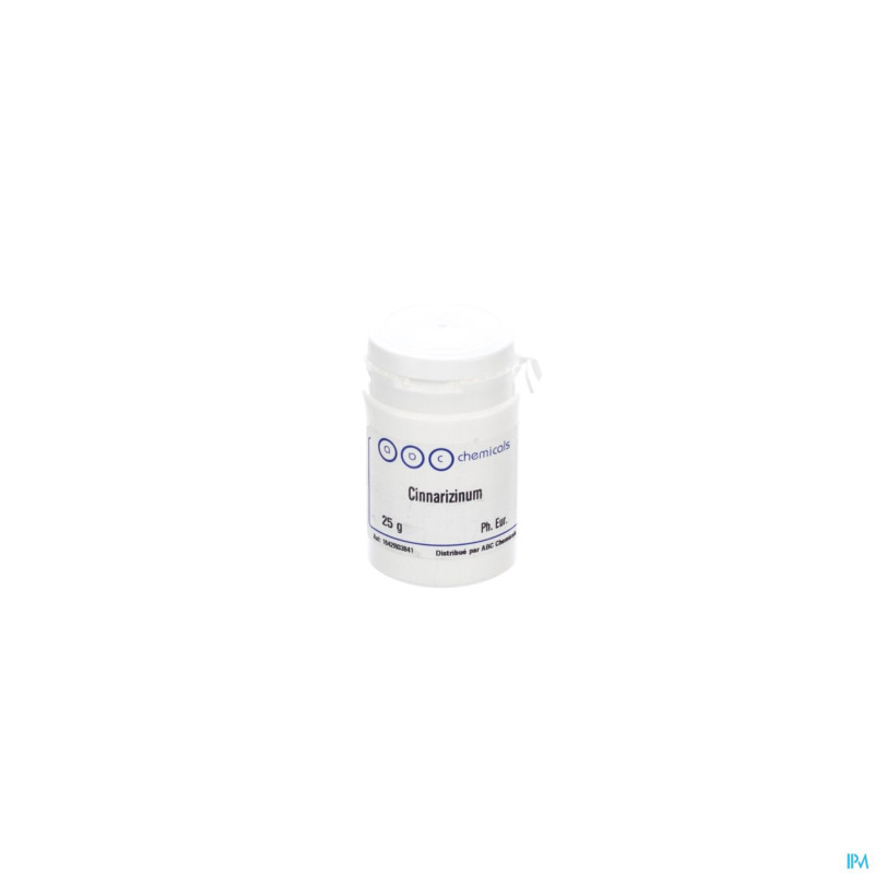 Cinnarizine    25g abc