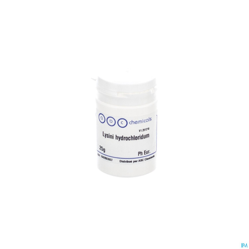 Lysine l hcl    25g abc