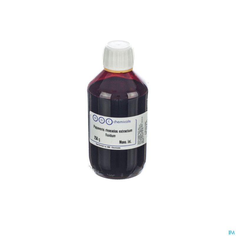 Pavot rouge extrait fluide    250g  abc