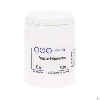 Pyridoxine hcl vit b6    100g abc