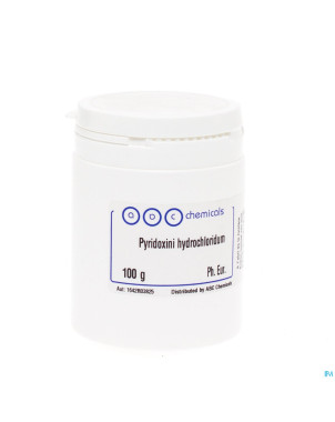 Pyridoxine hcl vit b6    100g abc