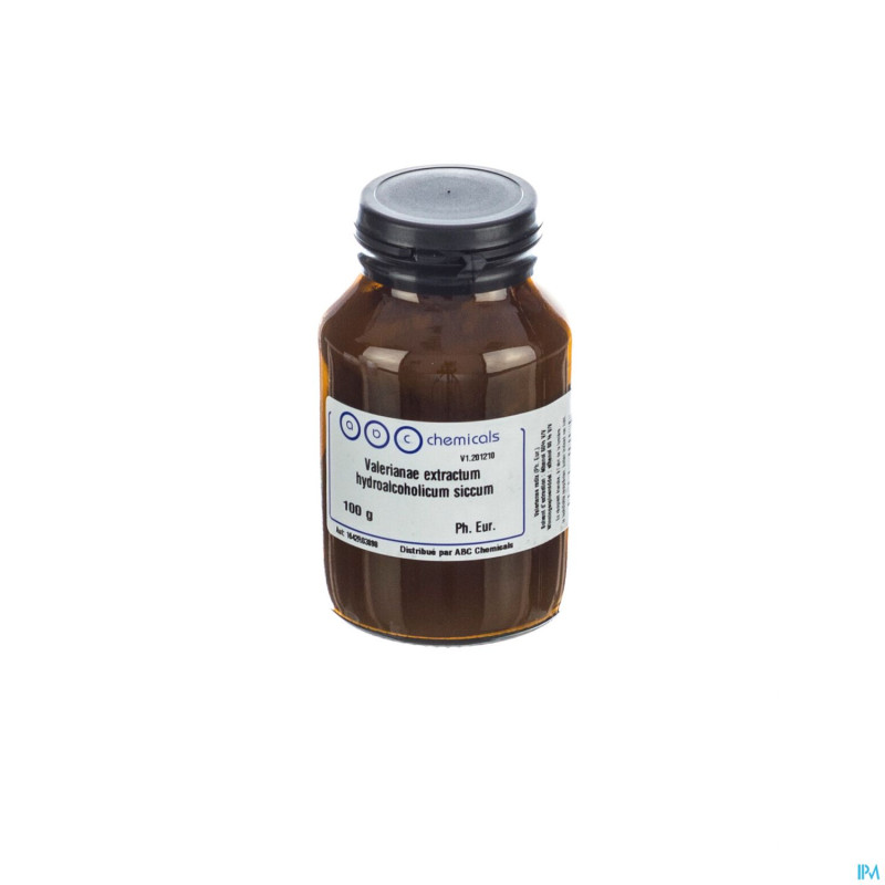 Valeriane extrait sec hydroalcoolique    100g abc