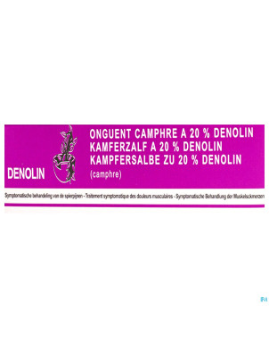 Monot onguent camphre 20% 20g