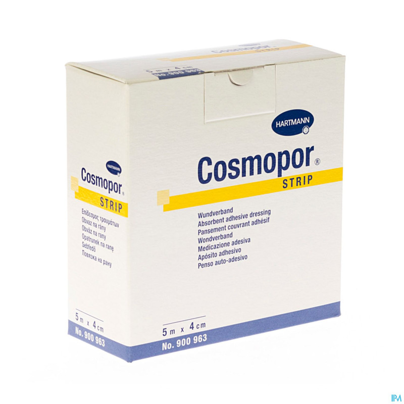 Cosmopor strip pflaster    4cmx5m  1 9009632