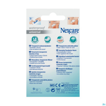 Nexcare 3m waterproof assorted   strips 20 n0620as
