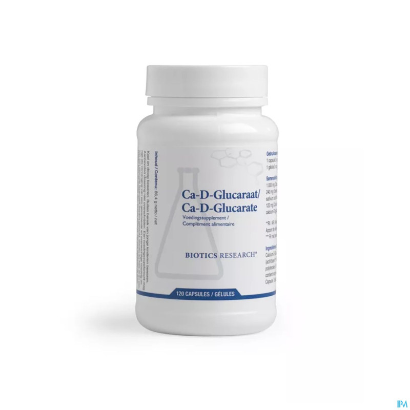 Ca-d-glucarate biotics    caps 120