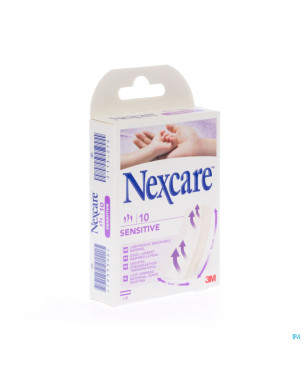 Nexcare 3m sensitive band    10x 6cm 10  n0910b