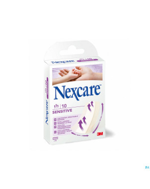 Nexcare 3m sensitive band    10x 6cm 10  n0910b