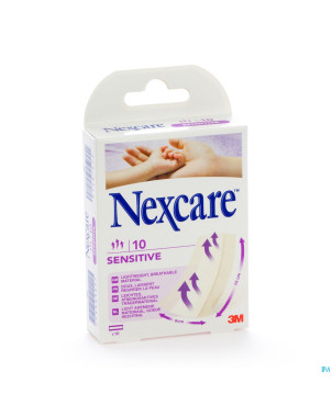 Nexcare 3m sensitive band    10x 6cm 10  n0910b