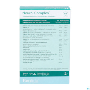 Benfida neuro-complex caps 60 nf