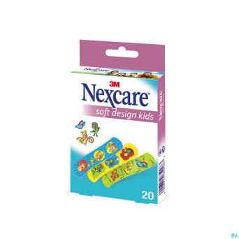Nexcare 3m sensitive design kids assort.20 n0920kd