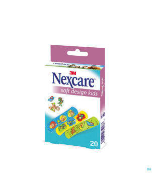 Nexcare 3m sensitive design kids assort.20 n0920kd