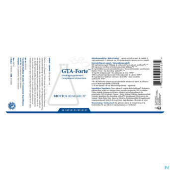 Gta-forte biotics    caps  90