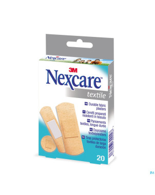Nexcare 3m textile    strips 20 n0420as