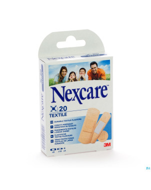 Nexcare 3m textile    strips 20 n0420as